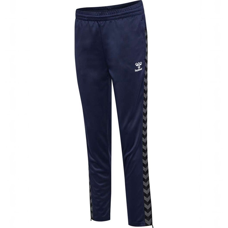 Pantalon Hummel Authentic Pl Femme Bleu Marine | 813096-631