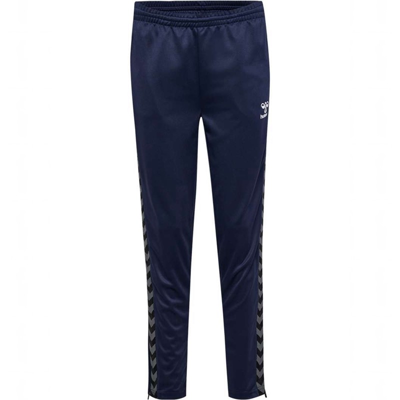 Pantalon Hummel Authentic Pl Femme Bleu Marine | 813096-631