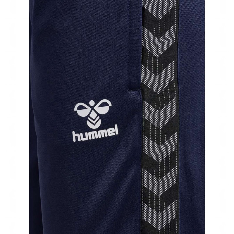 Pantalon Hummel Authentic Pl Femme Bleu Marine | 813096-631