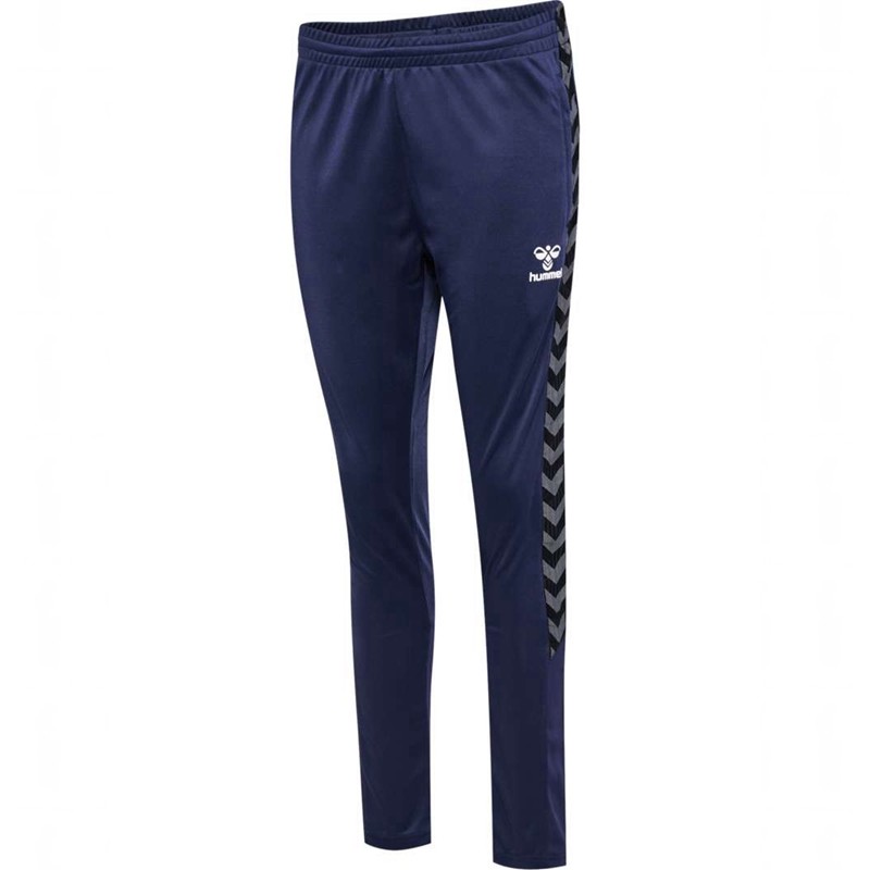Pantalon Hummel Authentic Training Femme Bleu Marine | 633524-254