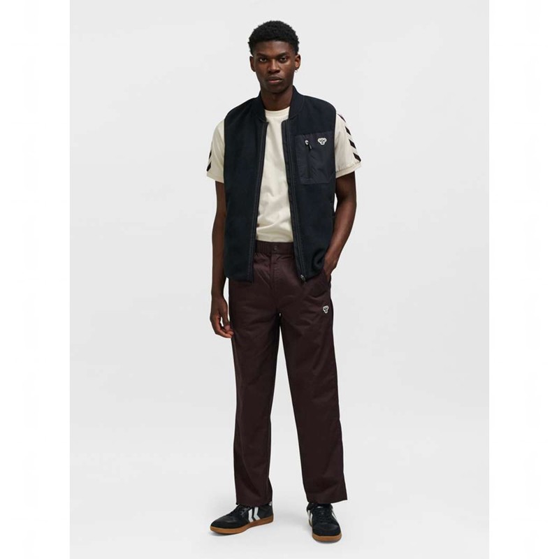 Pantalon Hummel Chino Bee Homme Chocolat | 622604-607