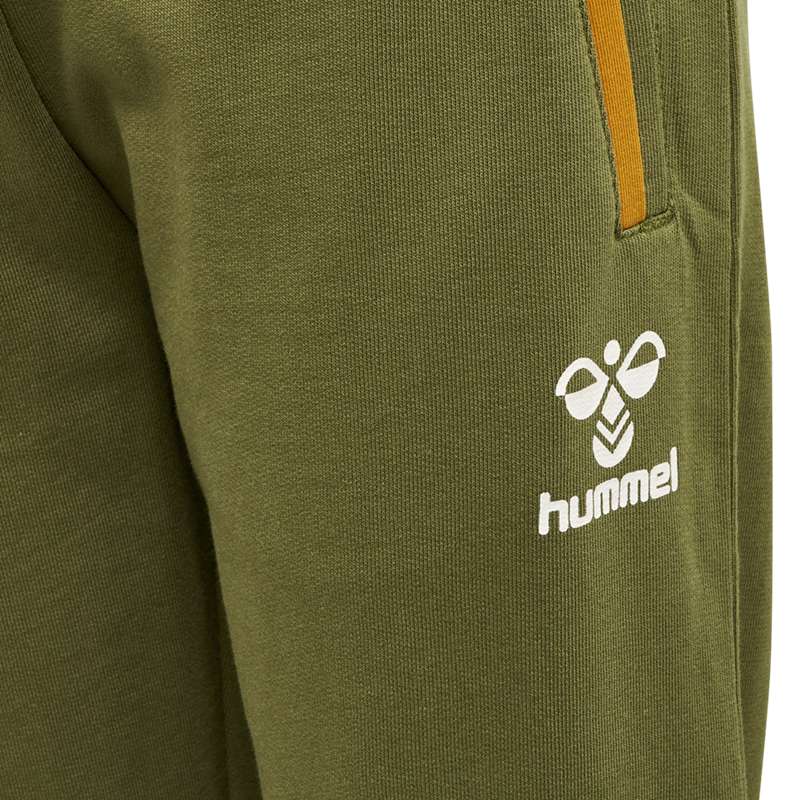 Pantalon Hummel Cloud Enfant Vert Olive | 195069-190