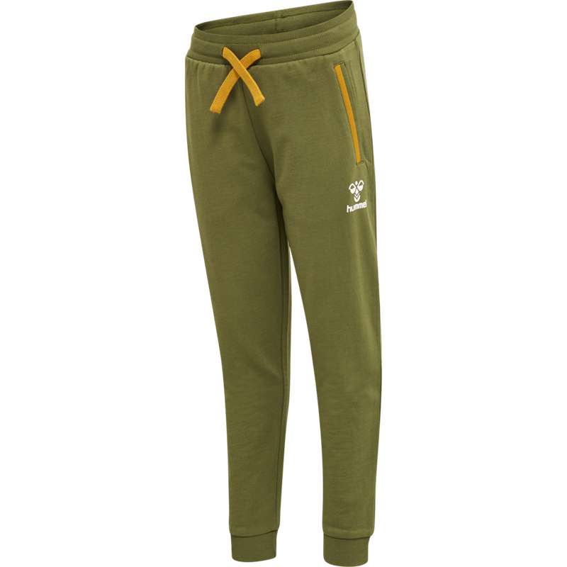 Pantalon Hummel Cloud Enfant Vert Olive | 195069-190