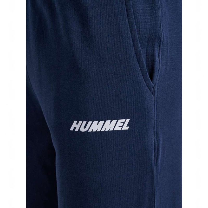 Pantalon Hummel Elemental Regular Femme Bleu Marine | 480245-013