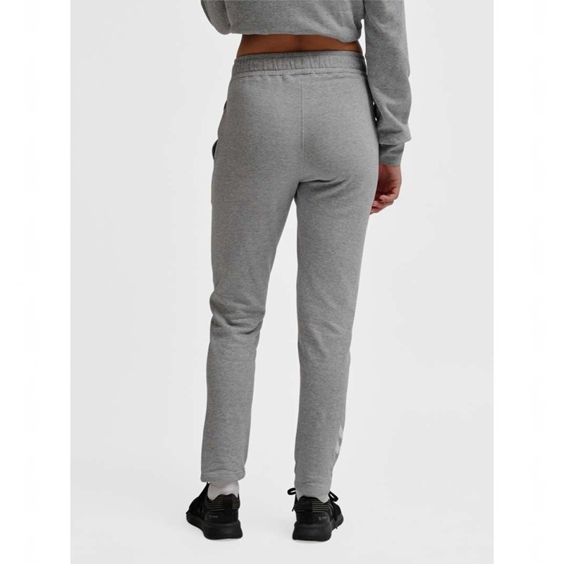 Pantalon Hummel Elemental Tapered Femme Grise | 583447-579
