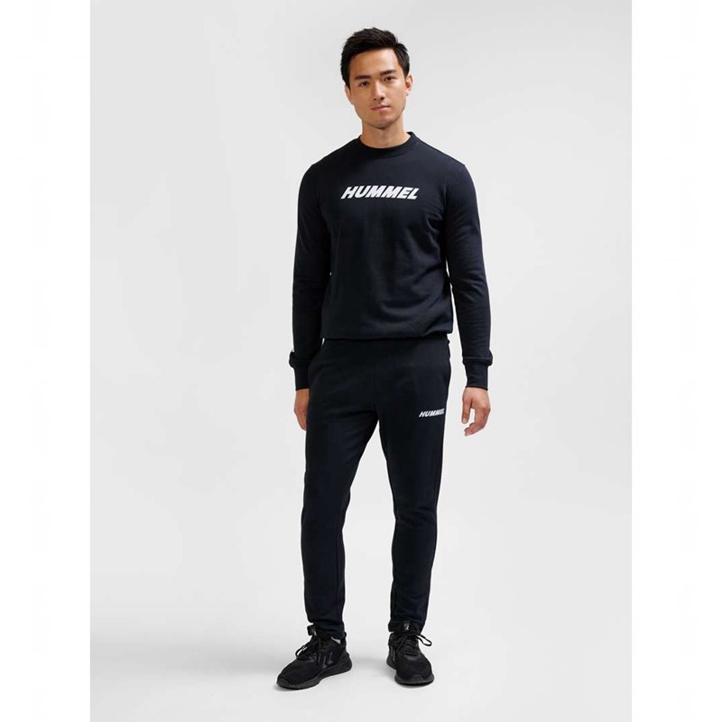 Pantalon Hummel Elemental Tapered Homme Noir | 537147-951