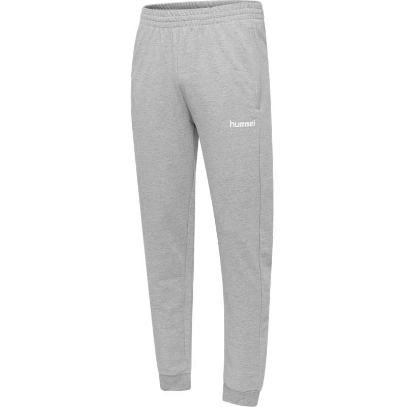 Pantalon Hummel Go Cotton Homme Grise | 949145-875