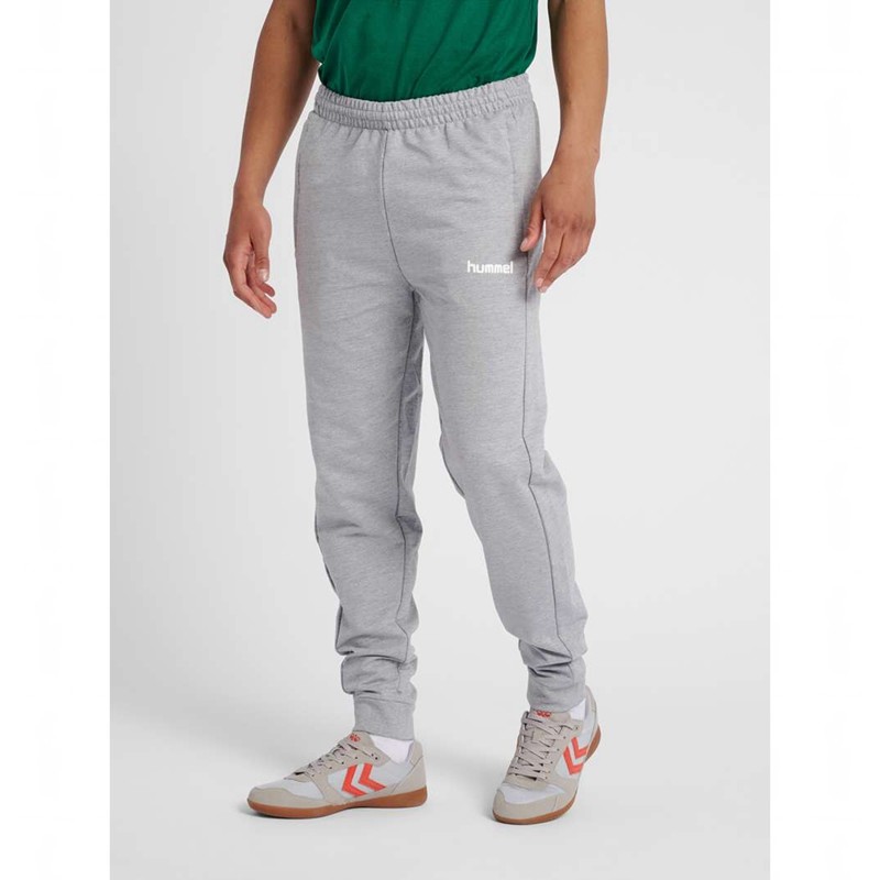 Pantalon Hummel Go Cotton Homme Grise | 949145-875
