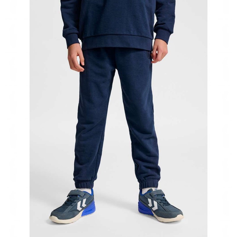 Pantalon Hummel Jr Base Regular Enfant Bleu Marine | 953832-791