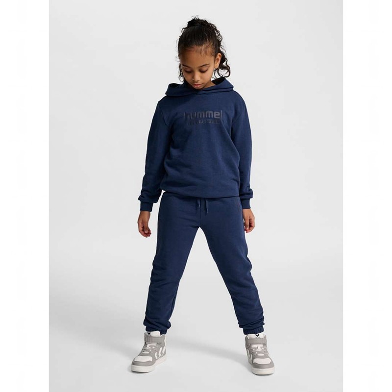 Pantalon Hummel Jr Base Regular Enfant Bleu Marine | 953832-791