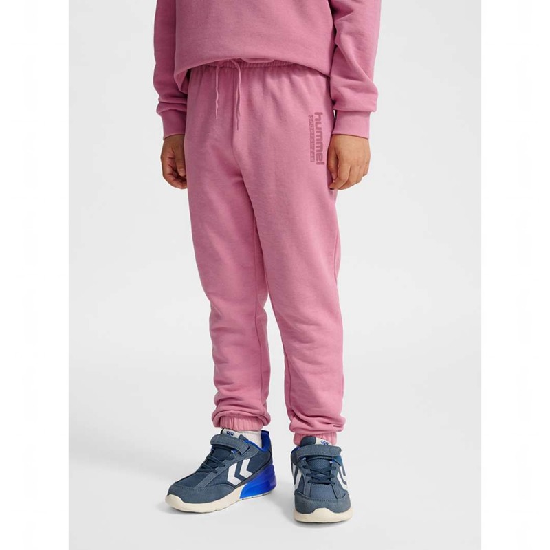 Pantalon Hummel Jr Base Regular Enfant Rose | 268494-521