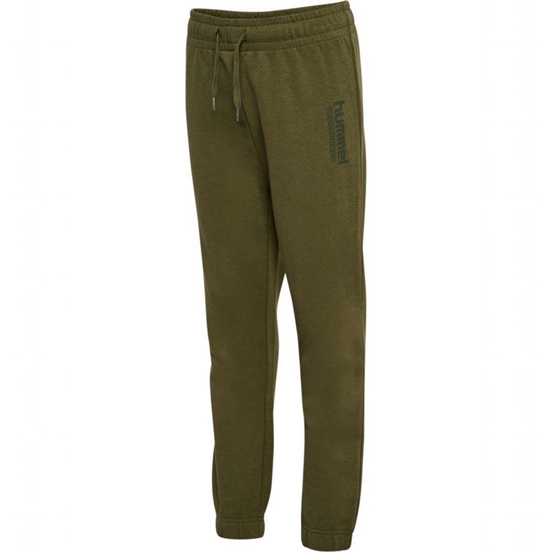 Pantalon Hummel Jr Base Regular Enfant Vert | 155596-667