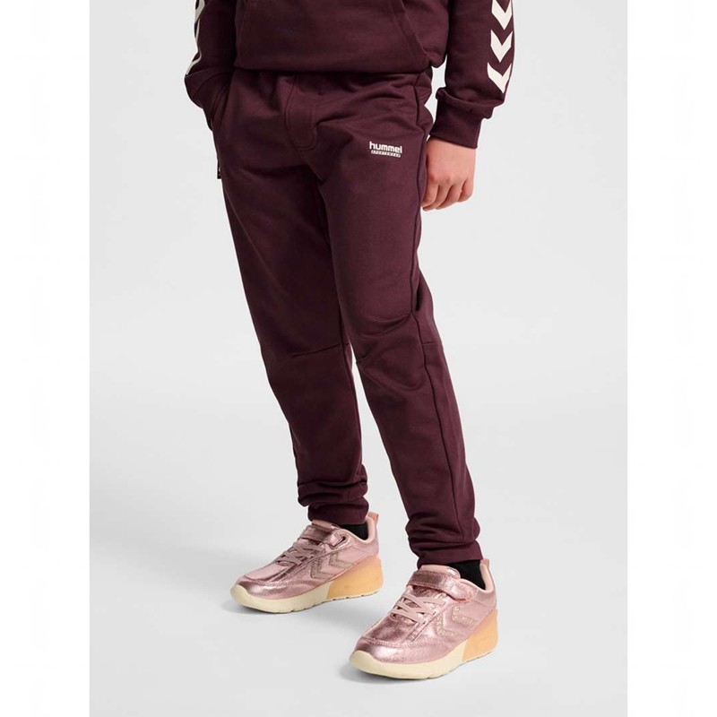 Pantalon Hummel Jr Regular Adj Waist Enfant Bordeaux | 102510-095