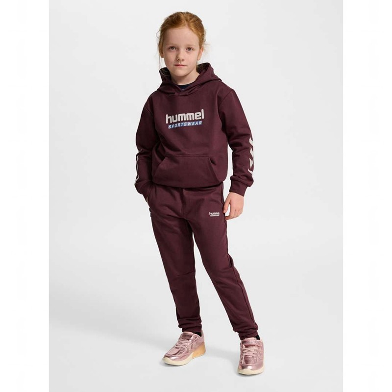 Pantalon Hummel Jr Regular Adj Waist Enfant Bordeaux | 102510-095