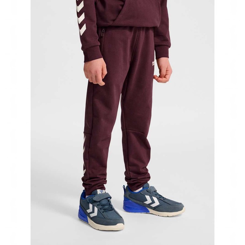 Pantalon Hummel Jr Regular Adj Waist Enfant Bordeaux | 102510-095