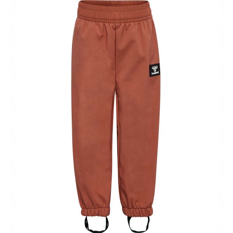 Pantalon Hummel Jupitor Tex Mini Softshell Enfant Rouge | 314242-387