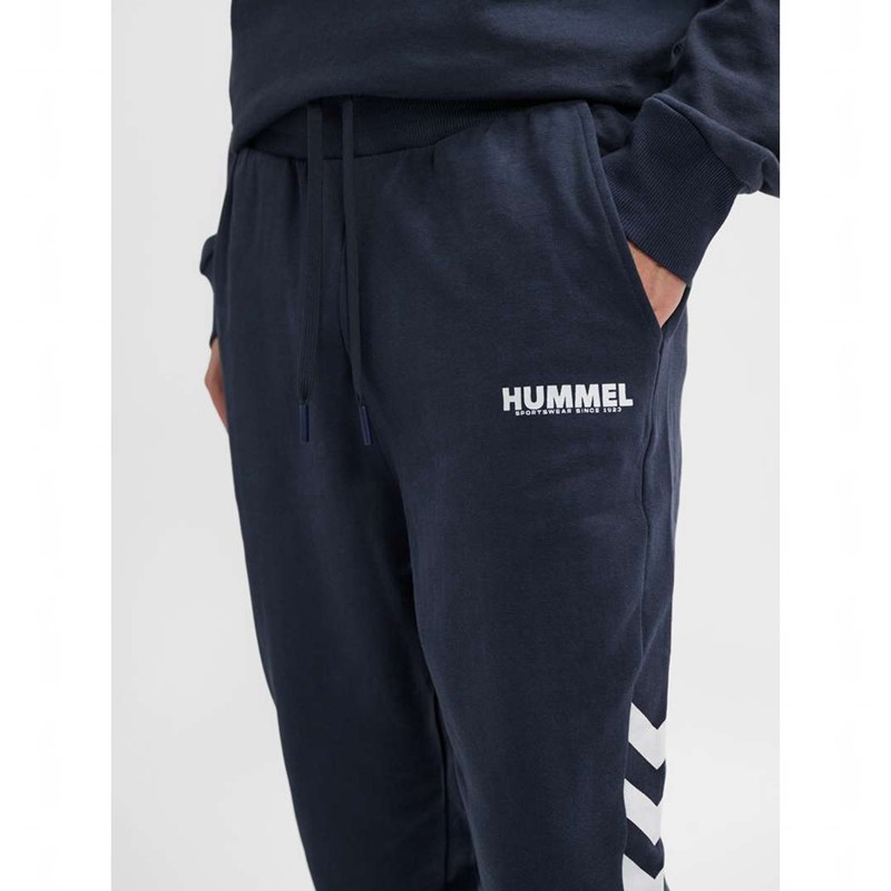 Pantalon Hummel Legacy Tapered Homme Bleu Marine | 804842-861