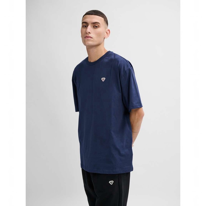 Pantalon Hummel Loose Bee S/S Femme Bleu Marine | 397040-230