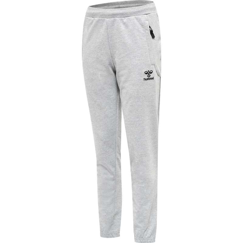 Pantalon Hummel Move Grid Cotton Enfant Grise | 437039-204