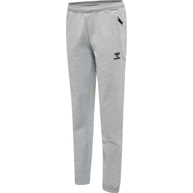 Pantalon Hummel Move Grid Cotton Femme Grise | 164264-070
