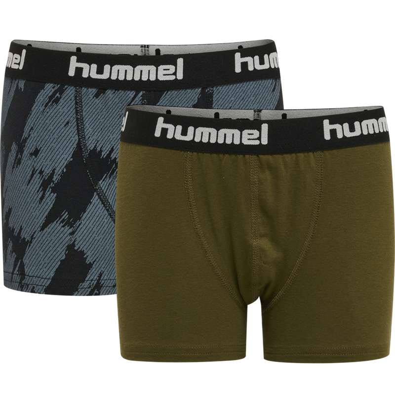 Pantalon Hummel Nolan 2-pack Enfant Vert Olive | 844366-801