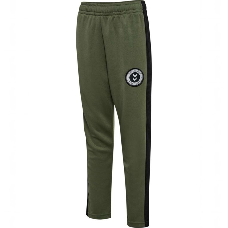 Pantalon Hummel Odin Enfant Vert Olive | 626607-567