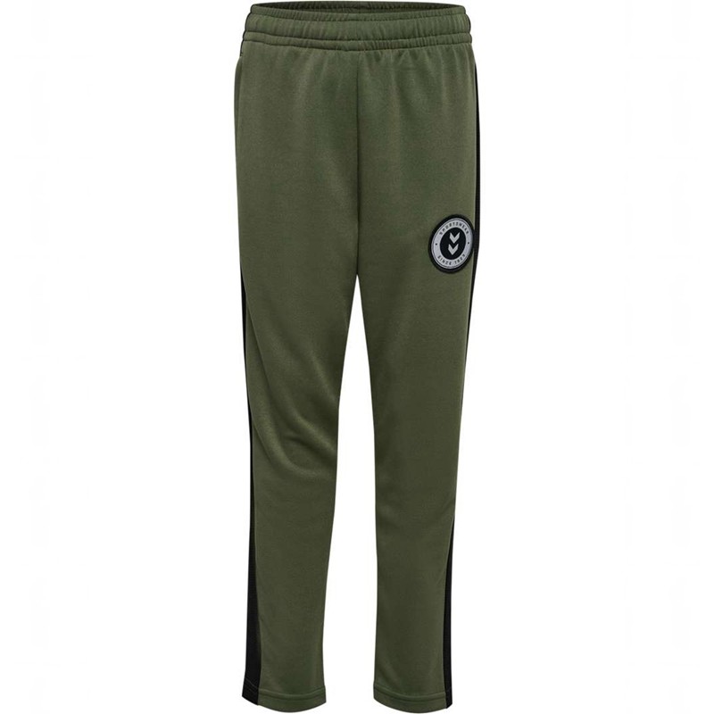 Pantalon Hummel Odin Enfant Vert Olive | 626607-567