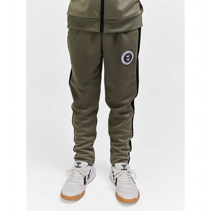 Pantalon Hummel Odin Enfant Vert Olive | 626607-567
