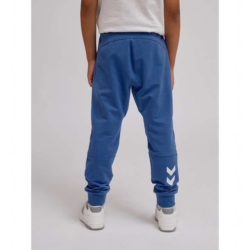 Pantalon Hummel On Adjust Waist Enfant Bleu | 328262-924