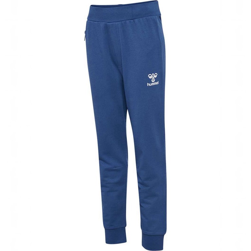 Pantalon Hummel On Adjust Waist Enfant Bleu | 328262-924