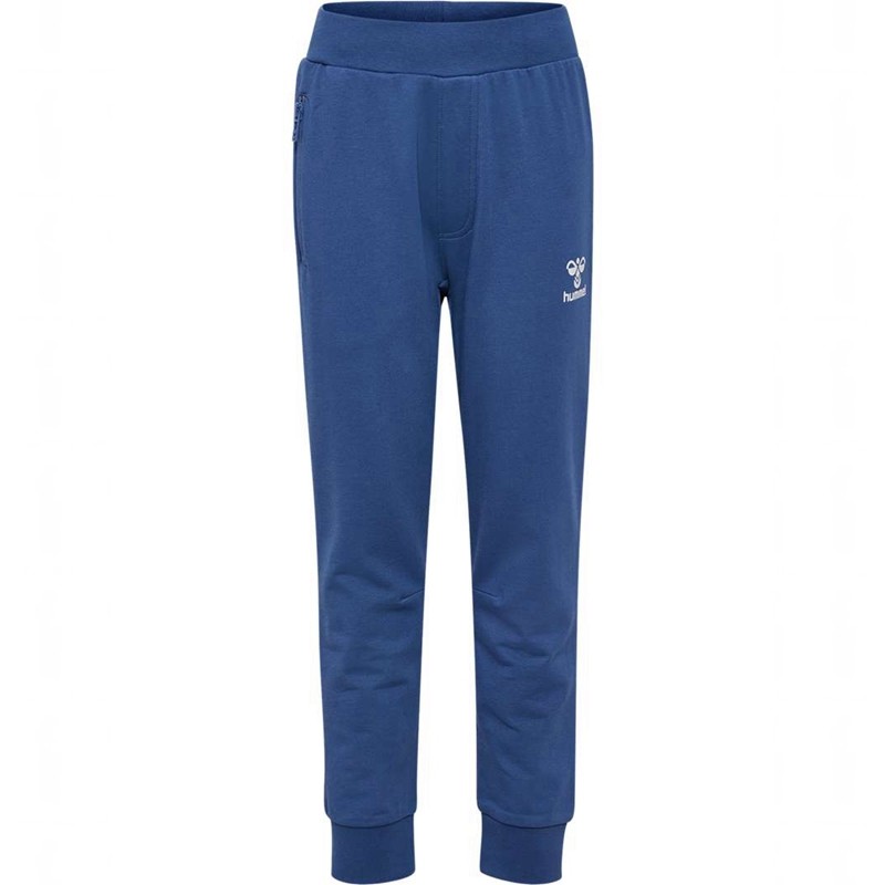 Pantalon Hummel On Adjust Waist Enfant Bleu | 328262-924