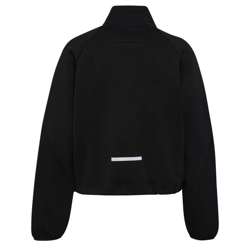 Pantalon Hummel Tech Fleece Boxy Half Zip Femme Noir | 431700-885