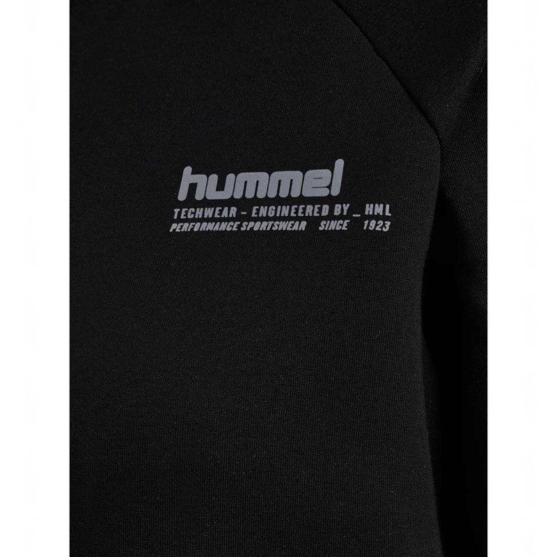 Pantalon Hummel Tech Fleece Boxy Half Zip Femme Noir | 431700-885