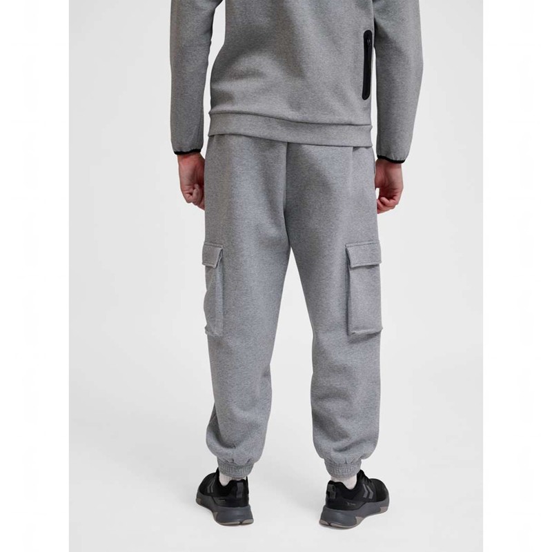 Pantalon Hummel Tech Fleece Loose Cargo Homme Grise | 104080-690