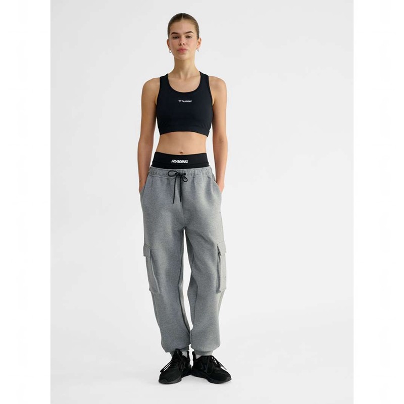 Pantalon Hummel Tech Fleece Loose Cargo Homme Grise | 104080-690