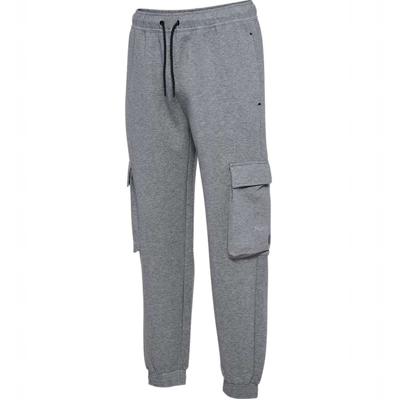 Pantalon Hummel Tech Fleece Loose Cargo Homme Grise | 104080-690