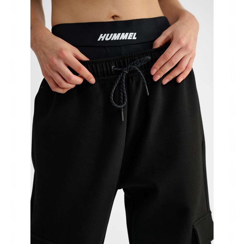 Pantalon Hummel Tech Fleece Loose Cargo Homme Noir | 641272-500