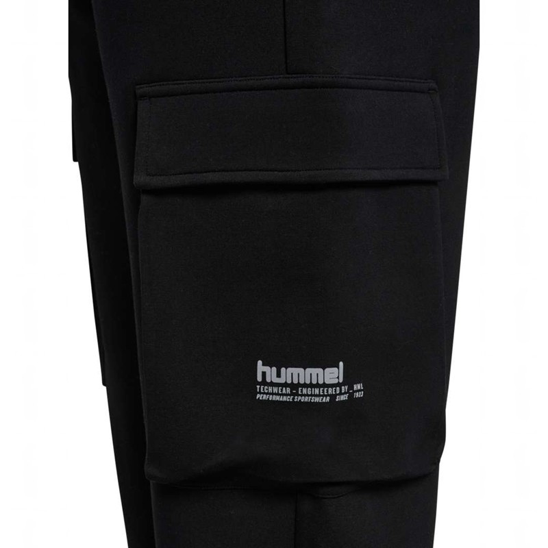 Pantalon Hummel Tech Fleece Loose Cargo Homme Noir | 641272-500