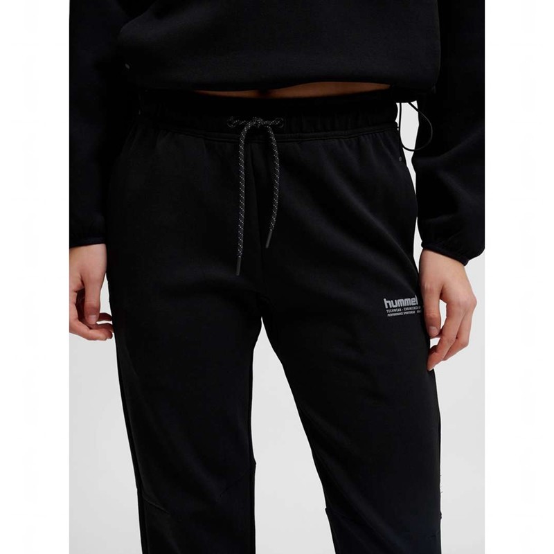 Pantalon Hummel Tech Fleece Regular Femme Noir | 737504-441