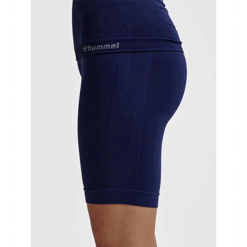 Pantalon Hummel Tif Seamless Cyling Shorts Femme Noir | 121840-502