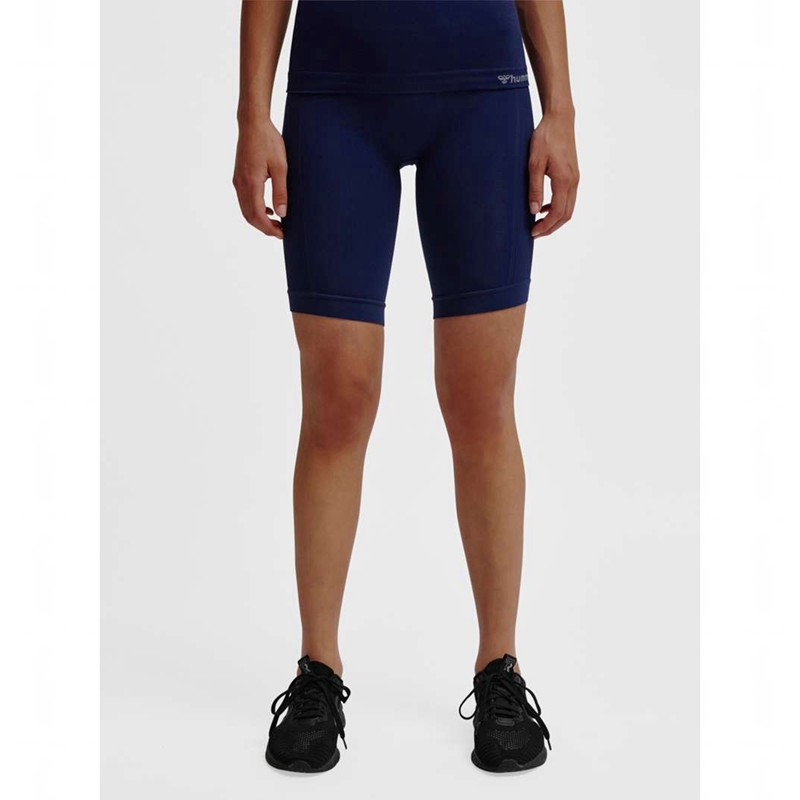 Pantalon Hummel Tif Seamless Cyling Shorts Femme Noir | 121840-502