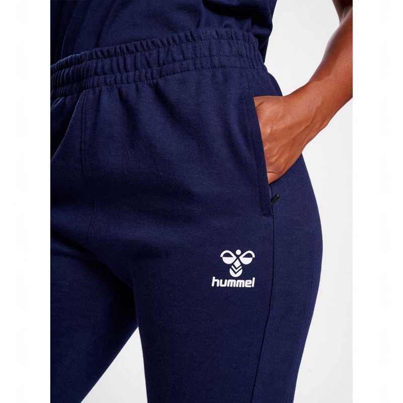 Pantalon Hummel Travel Sweat Femme Bleu Marine | 060959-051