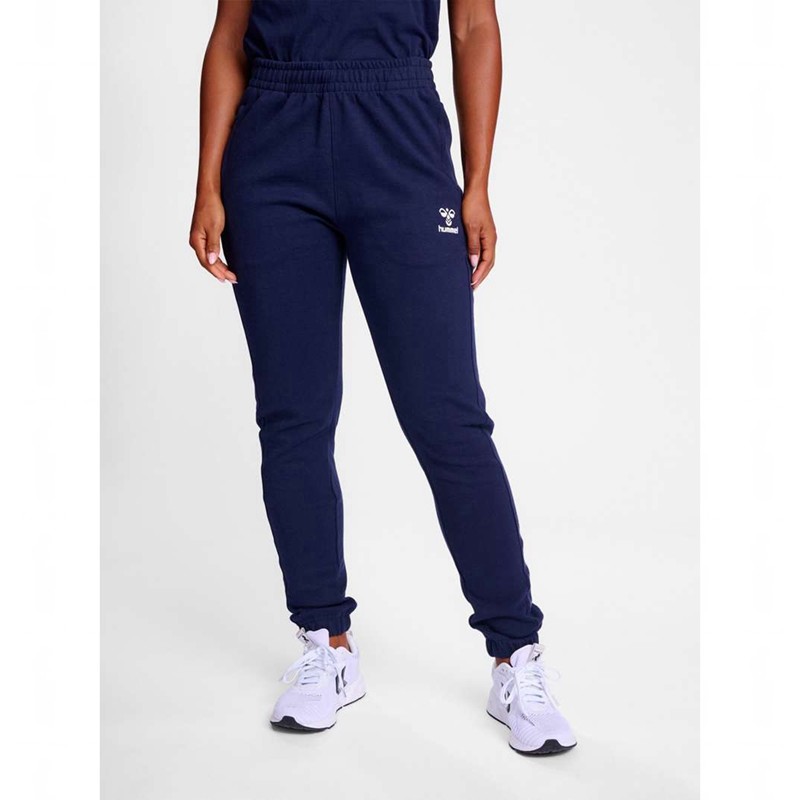 Pantalon Hummel Travel Sweat Femme Bleu Marine | 060959-051