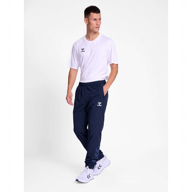 Pantalon Hummel Travel Woven Homme Bleu Marine | 693839-659