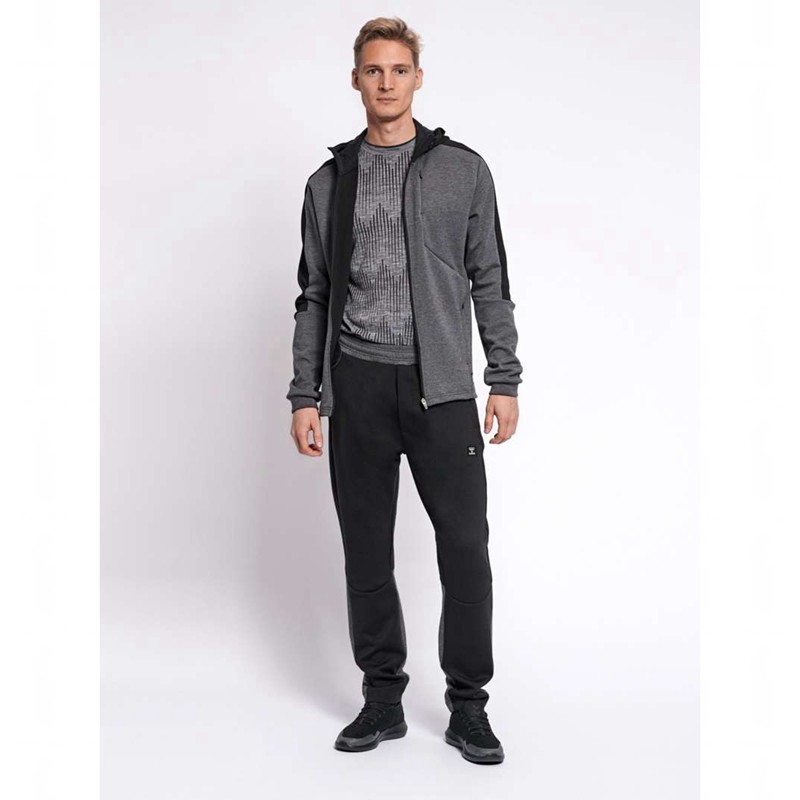 Pantalon Hummel Tropper Tapered Homme Noir | 911401-423