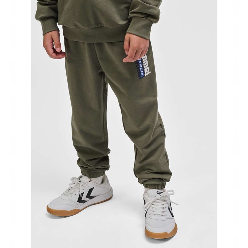 Pantalon Hummel Tukas Enfant Vert Olive | 307328-424