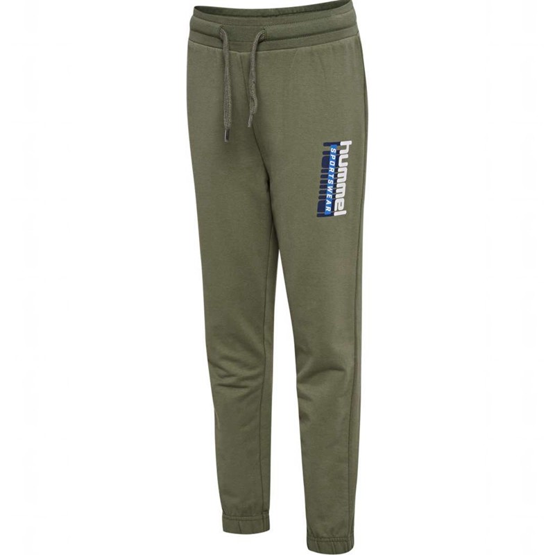 Pantalon Hummel Tukas Enfant Vert Olive | 307328-424