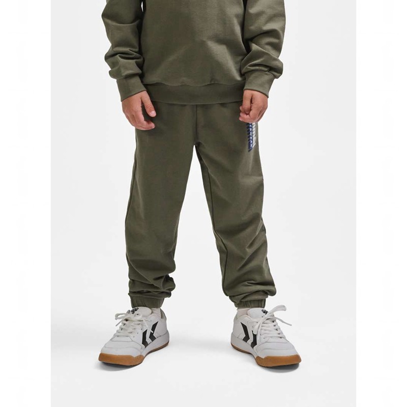 Pantalon Hummel Tukas Enfant Vert Olive | 307328-424