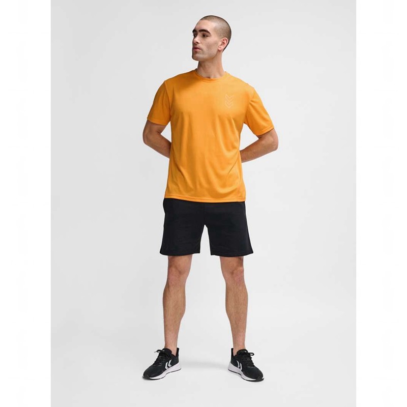 Pantalon Survêtement Hummel Active Pl Jersey S/S Homme Orange | 461211-947