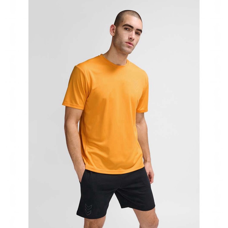 Pantalon Survêtement Hummel Active Pl Jersey S/S Homme Orange | 461211-947